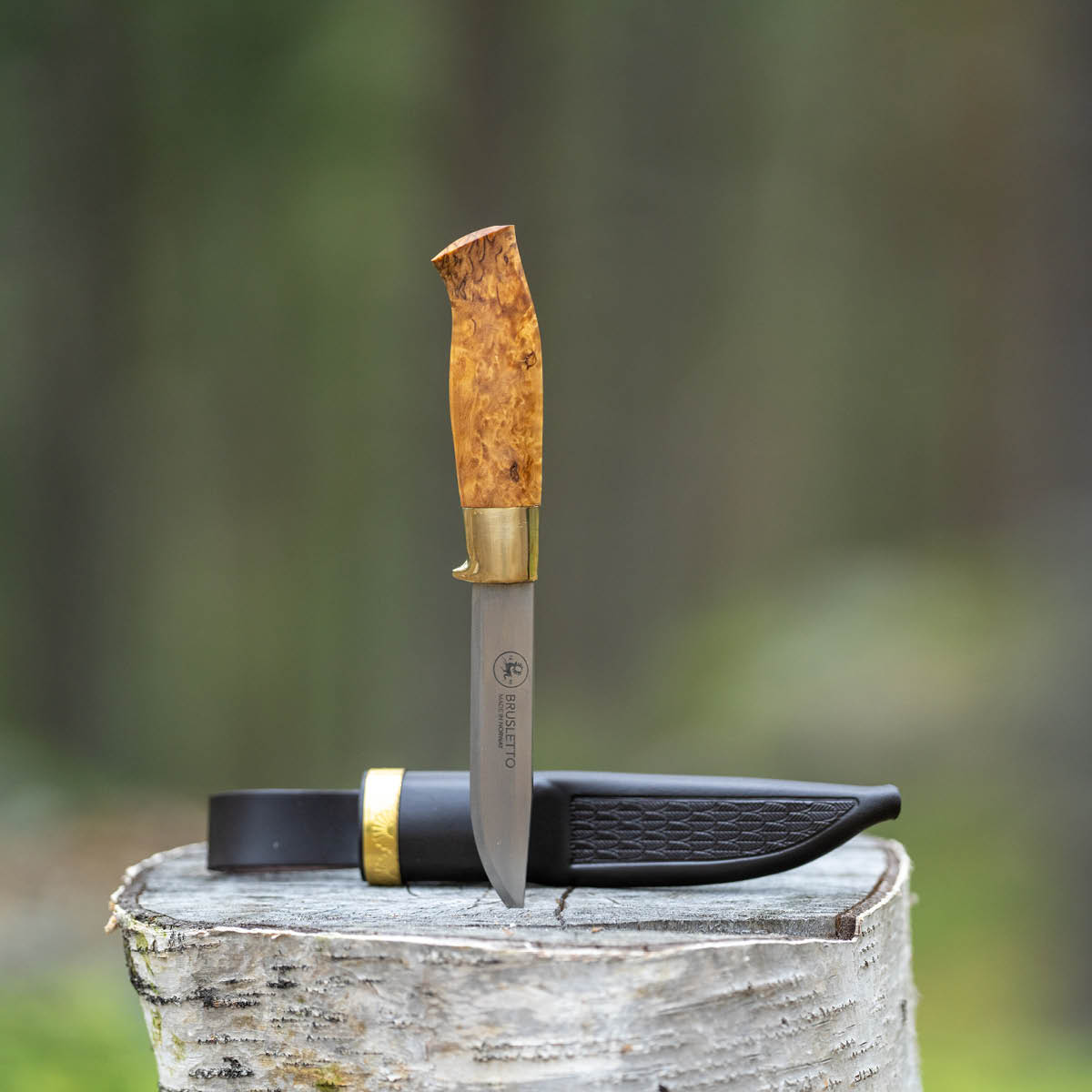 Brusletto Røy allroundkniv 24,5 cm masurbjörk