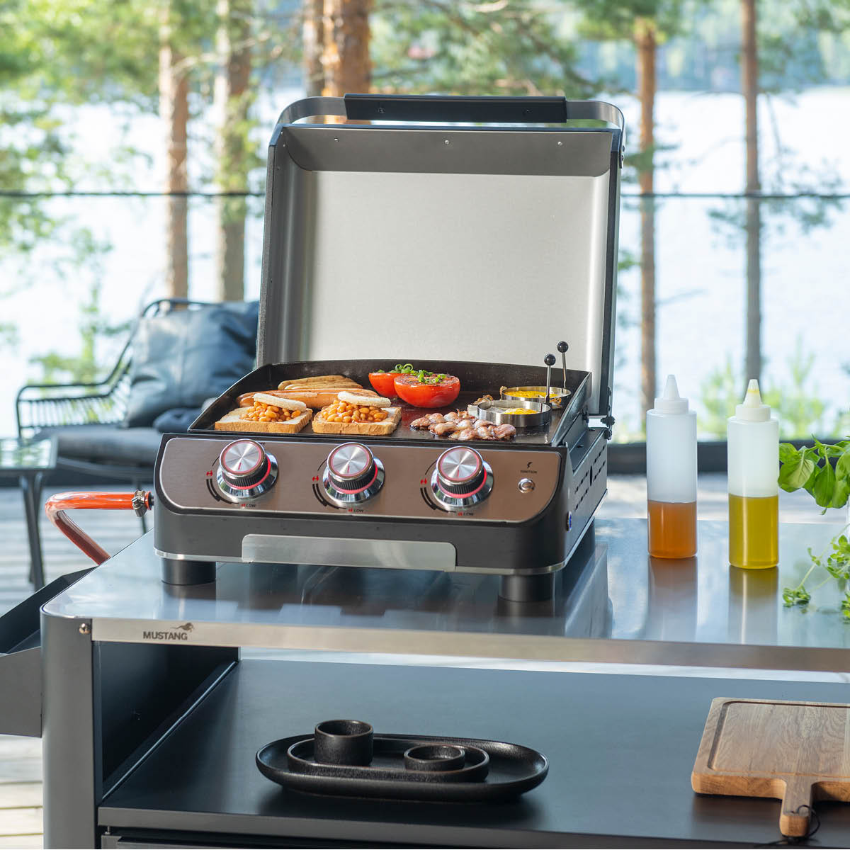 Mustang Plancha grillverktyg set 7 delar