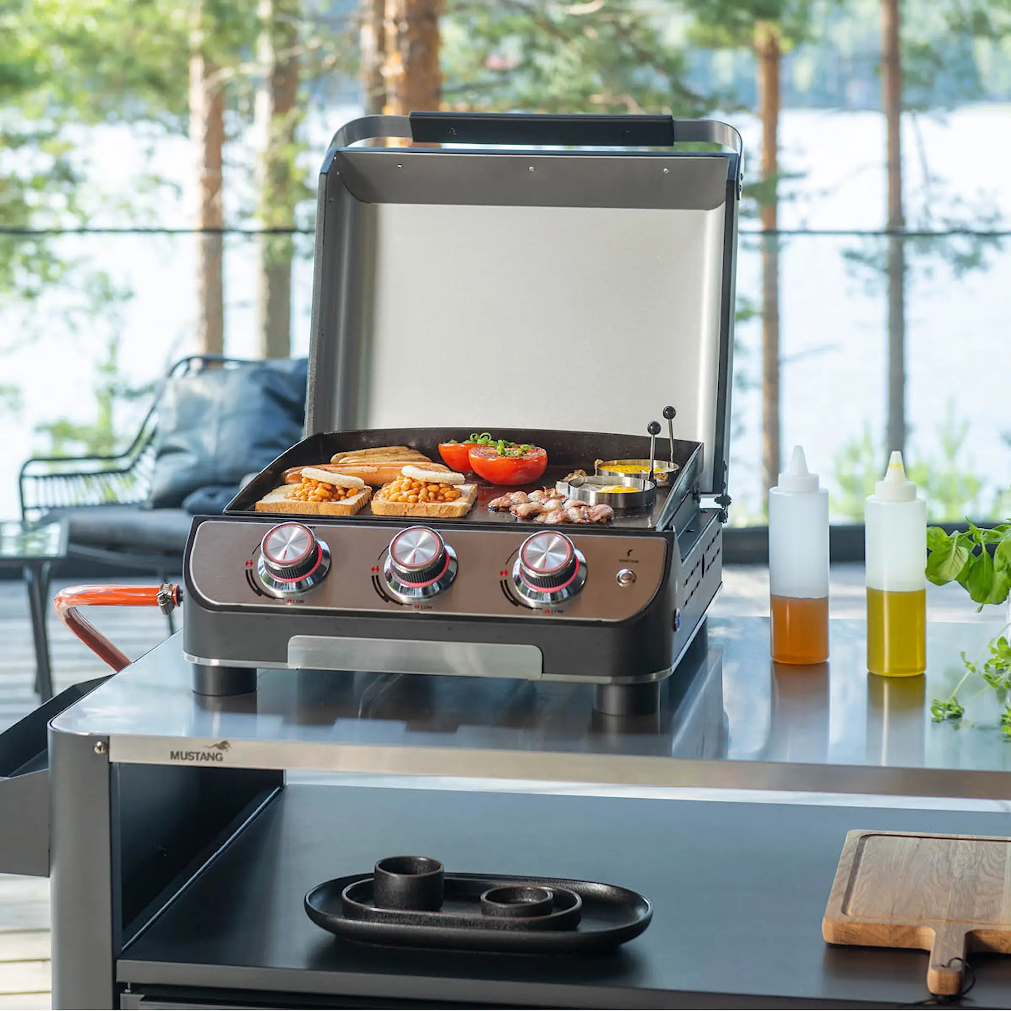 Mustang Plancha grillverktyg set 7 delar