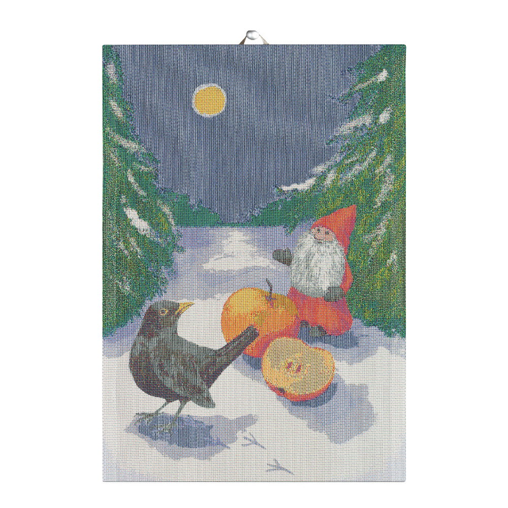 Ekelund Vinteräpple 599 handduk 35x50 cm