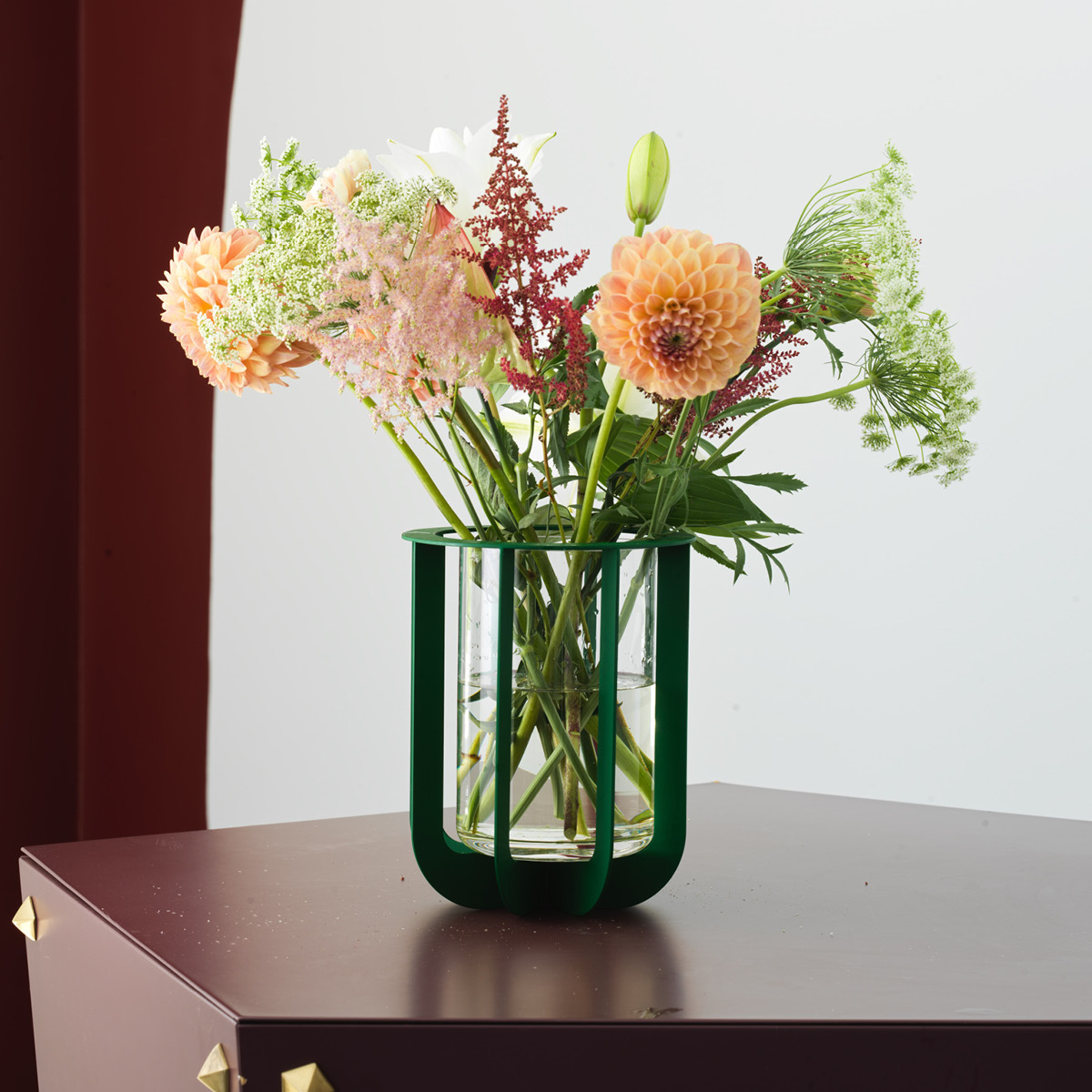 Klong Jazz vase 20 cm grønn