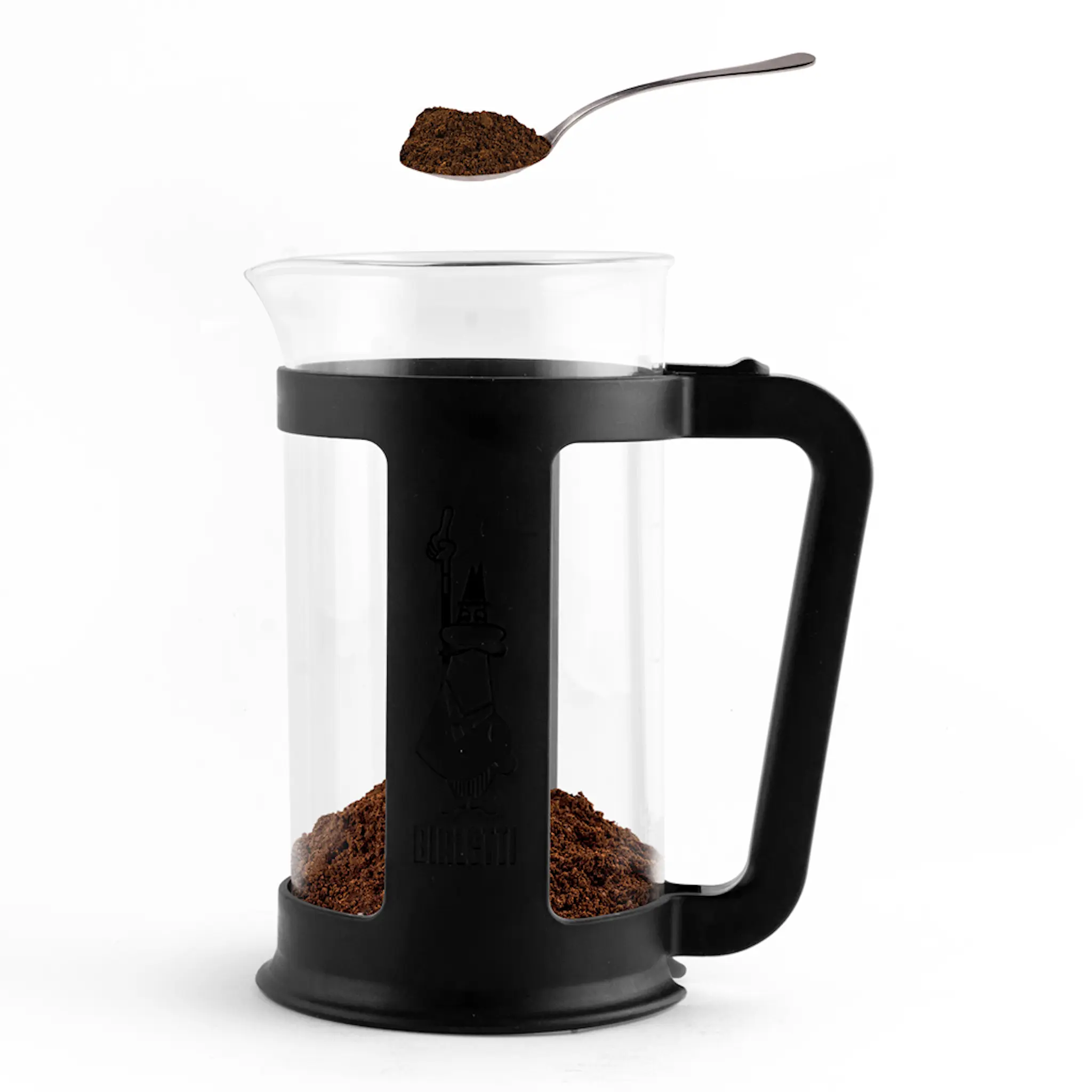 Bialetti Smart Presskannan 1 L Svart/Klar