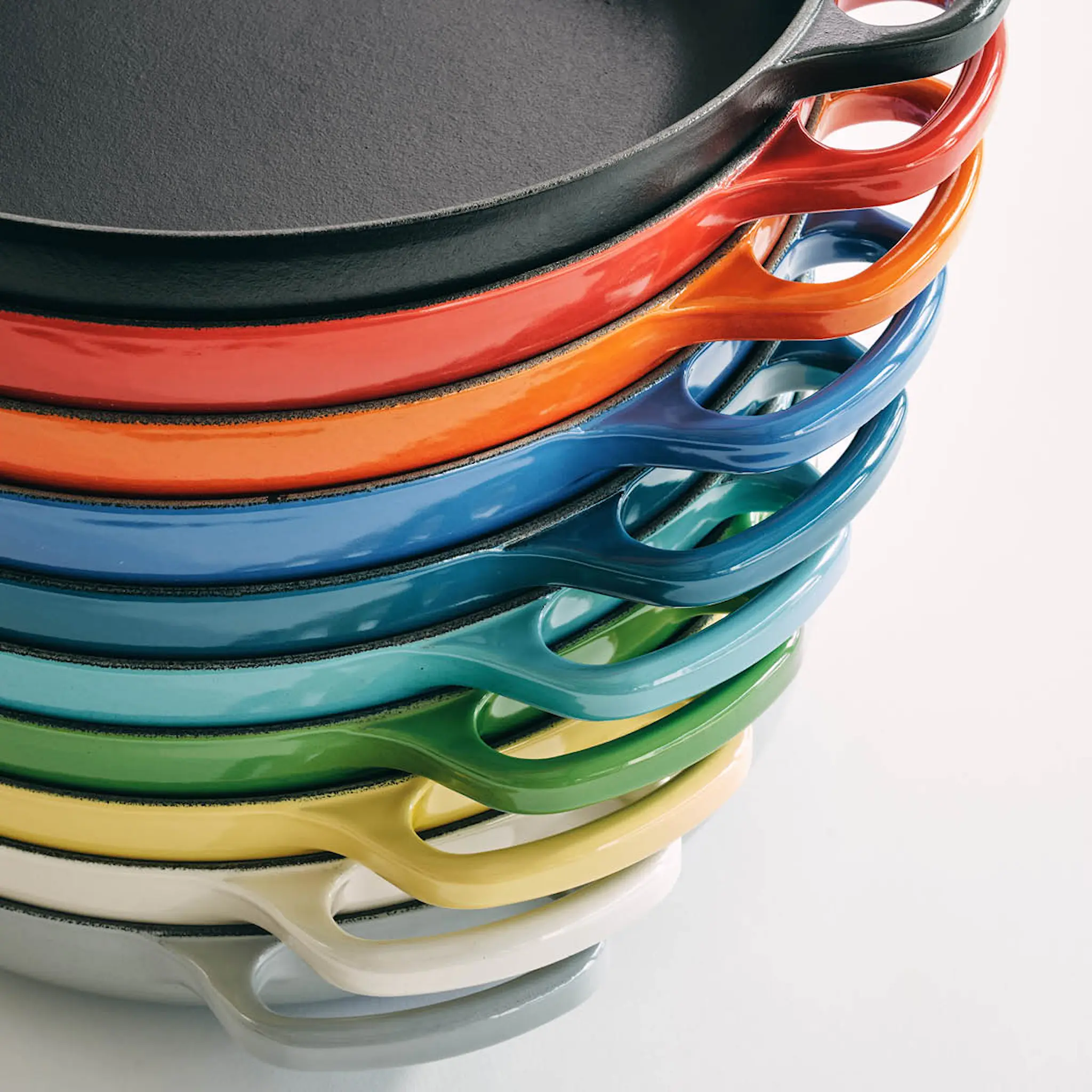 Le Creuset Signature stekpanna med trähandtag 28 cm deep teal