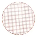 Avsvalningsgaller runt 33 cm Koppar