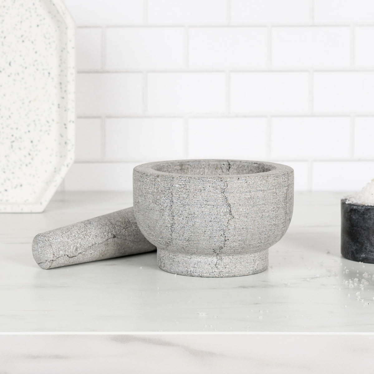 Modern House Stone Mortteli 13 cm Harmaa