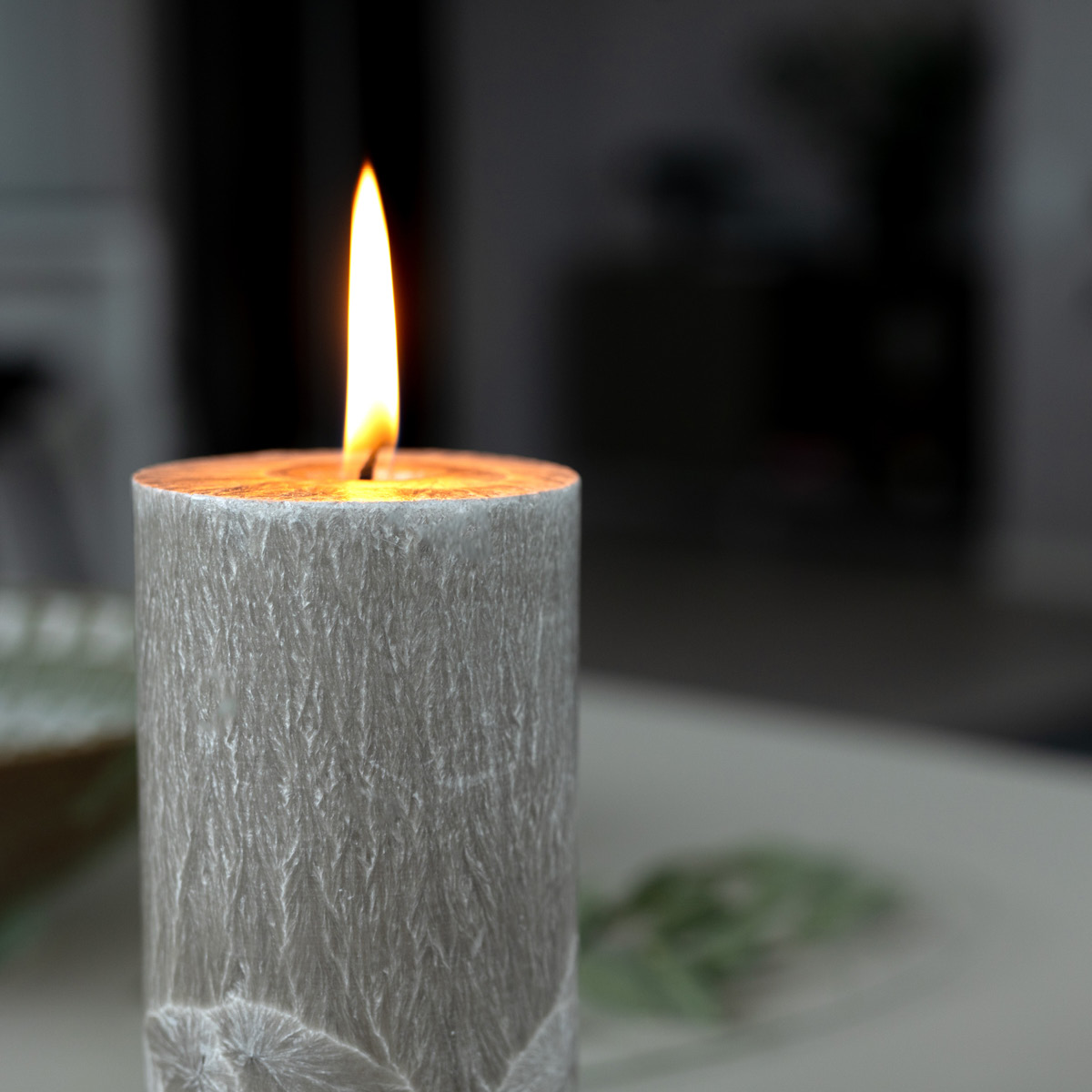 Liljeholmens Shea Pöytäkynttilä 6,7x15 cm Nougat