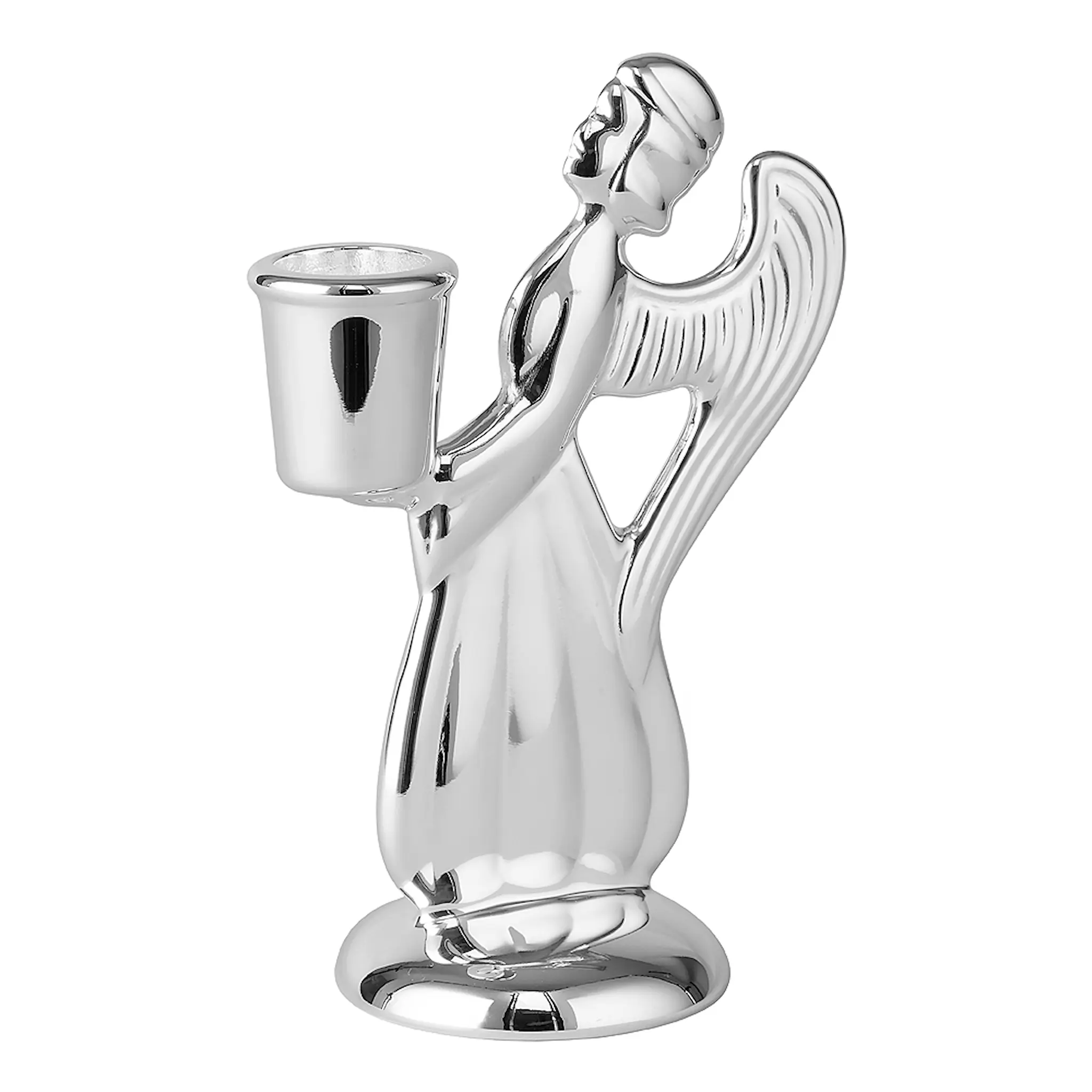 Skultuna Suojelusenkeli Iso 14 cm Hopeoitu messinki