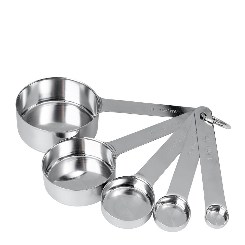 Anders Petter Steel Essential Mittalusikka 5 osaa Harjattu teräs