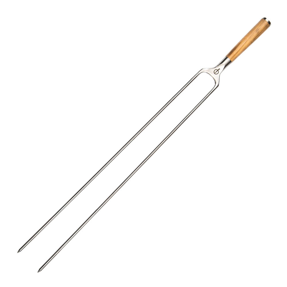 Forged - Churrasco Haarukkavarras 60 cm Teräs/Oliivipuu