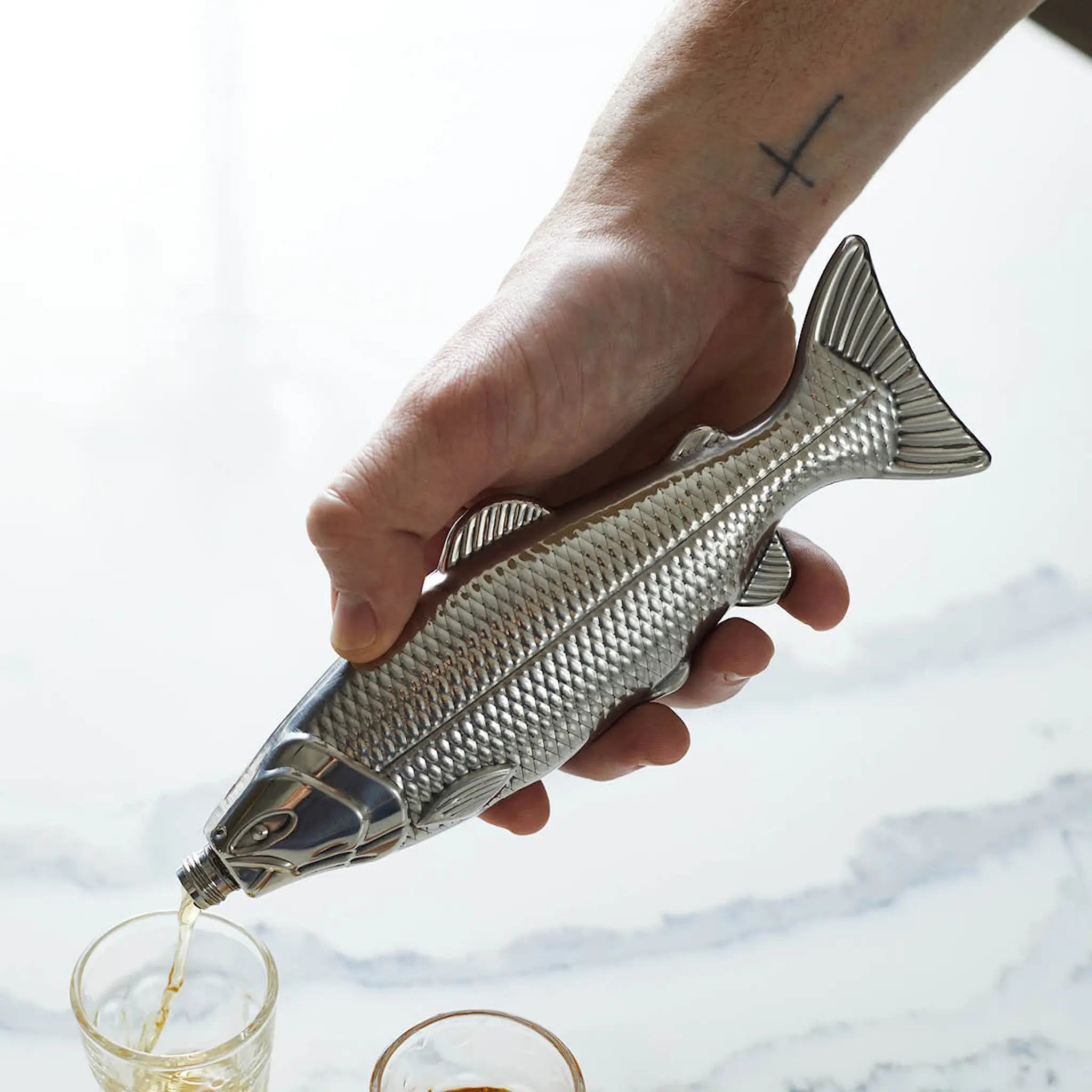 Gentlemen's Hardware Fickplunta 13 cl fisk stål