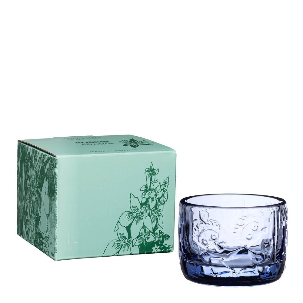 Moomin Iittala Mummi lyslykt 5,8 cm aqua