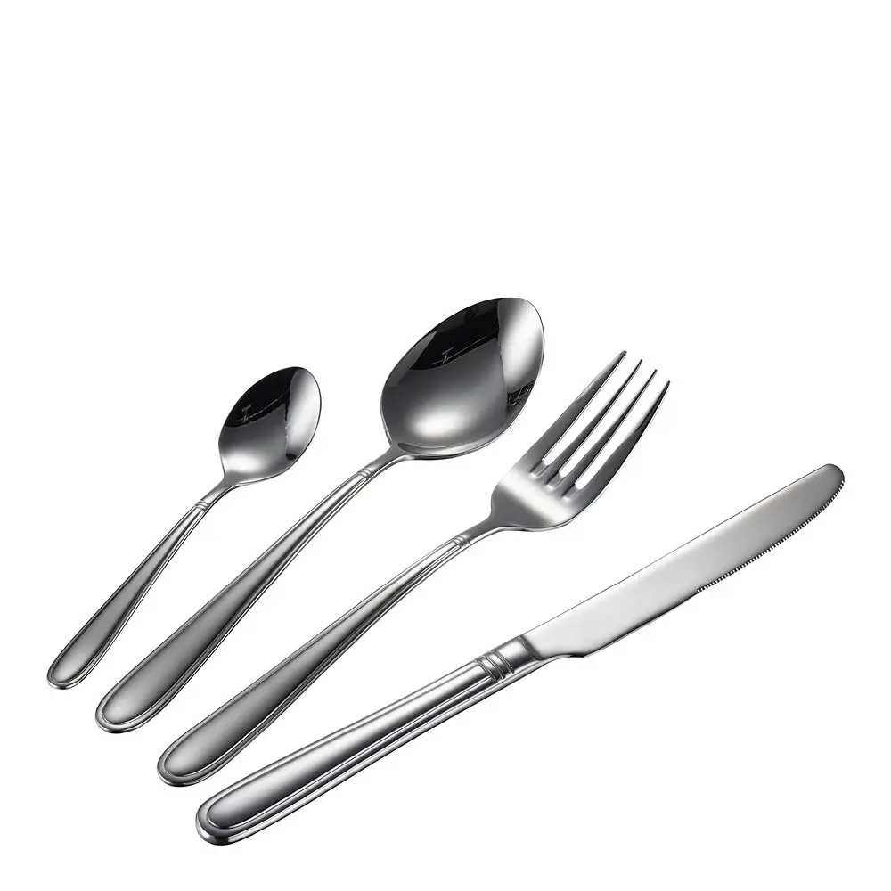 Lilje bestikksett 48 deler polert stål