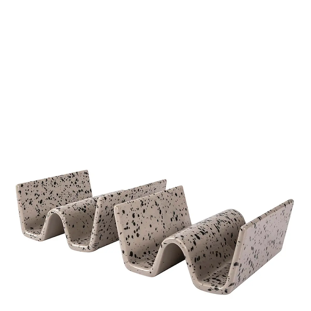 Sagaform Ditte Tacoställ 11,5 cm 2-pack Grå