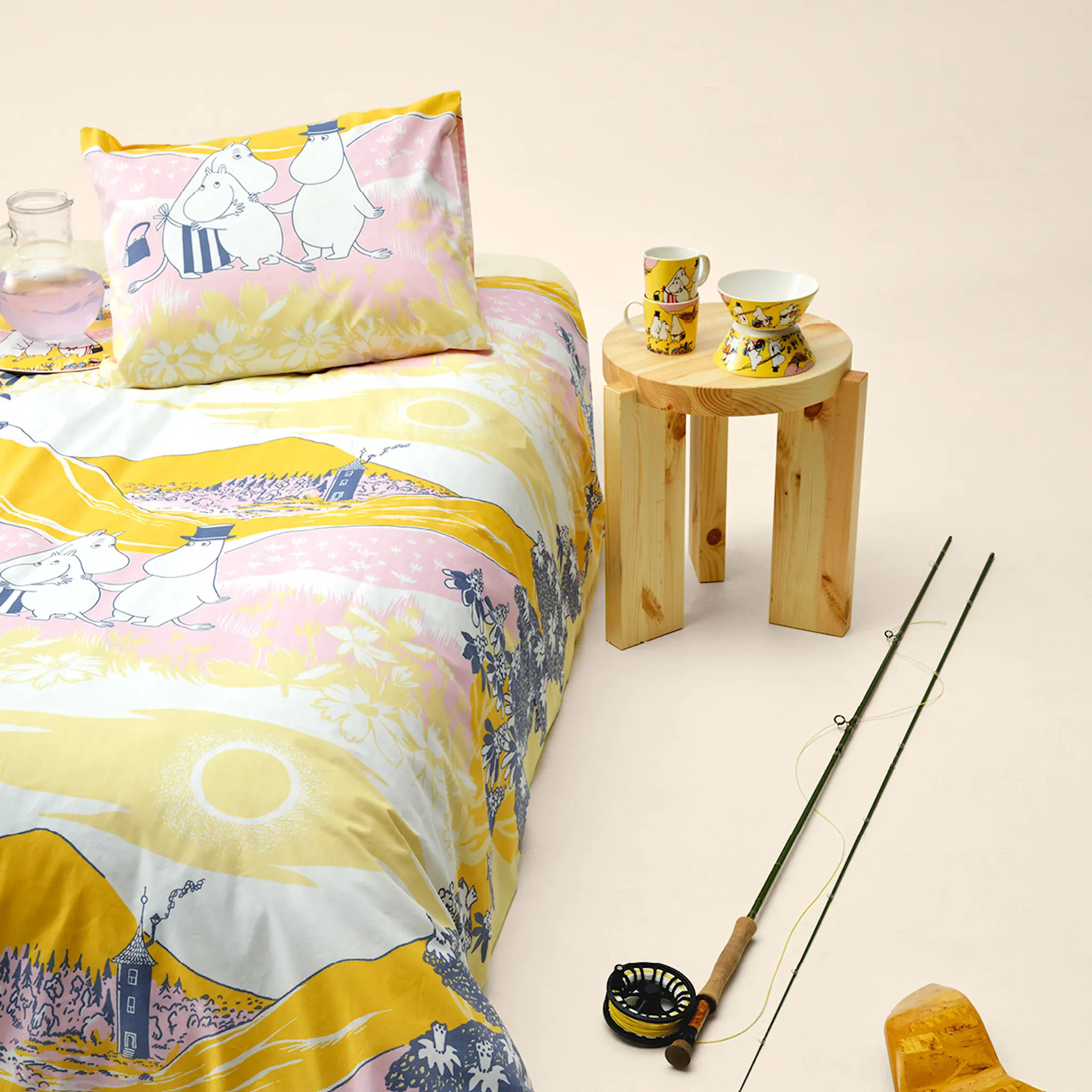 Moomin Arabia Mumin bäddset 150x210 cm Familjemys