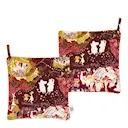 Mumin grytlapp 22x22 cm 2-pack Festliga stunder