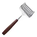 Valnøtt osthyvel rasp 23 cm stål/valnöt