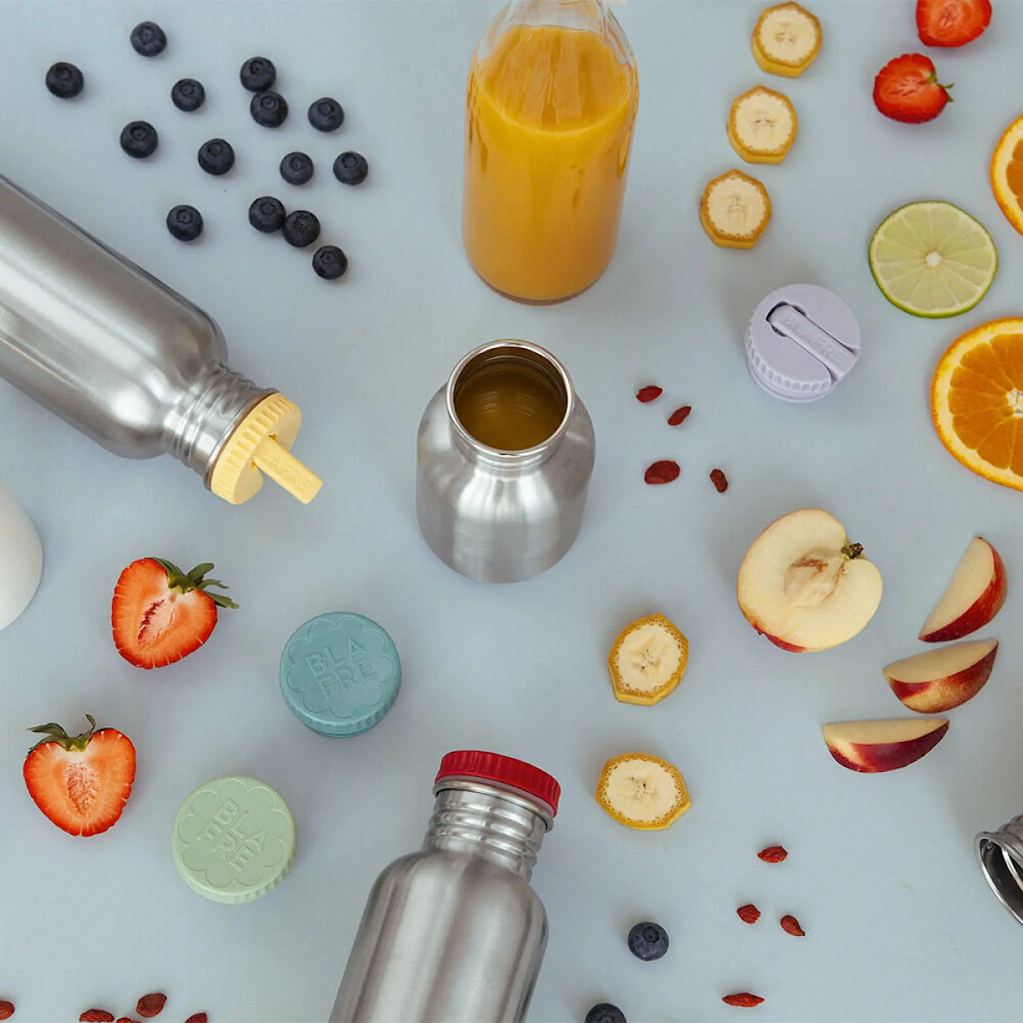 Blafre Stålflaska 500 ml gul