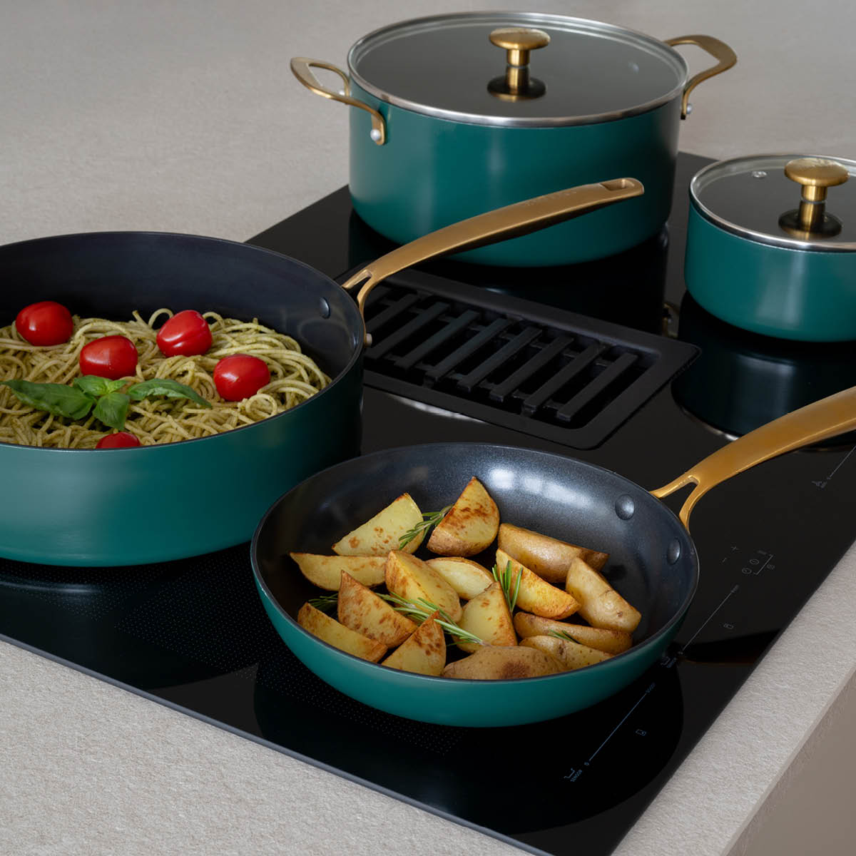 Combekk Element grytset 10 delar holly green