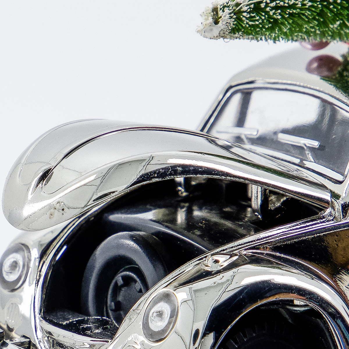 House Doctor Xmas Car julpynt bil 12,5 cm silver