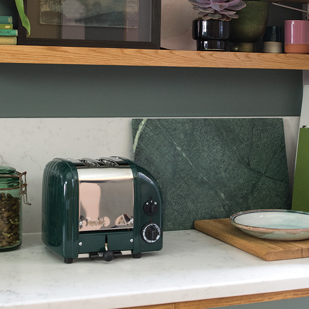 Dualit Classic Leivänpaahdin 2 viipaletta Tummanvihreä