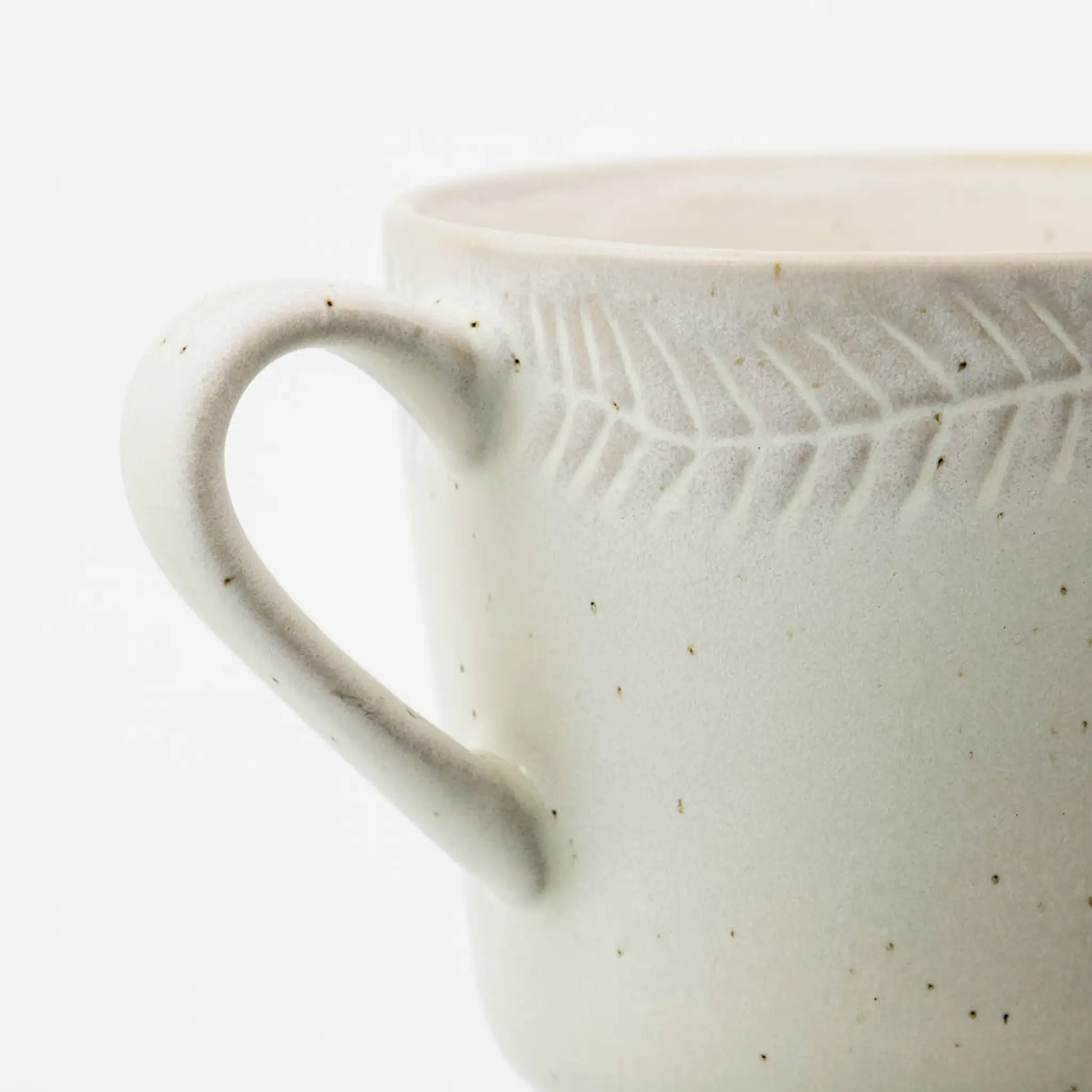 House Doctor Serve kopp 4-pack off-white