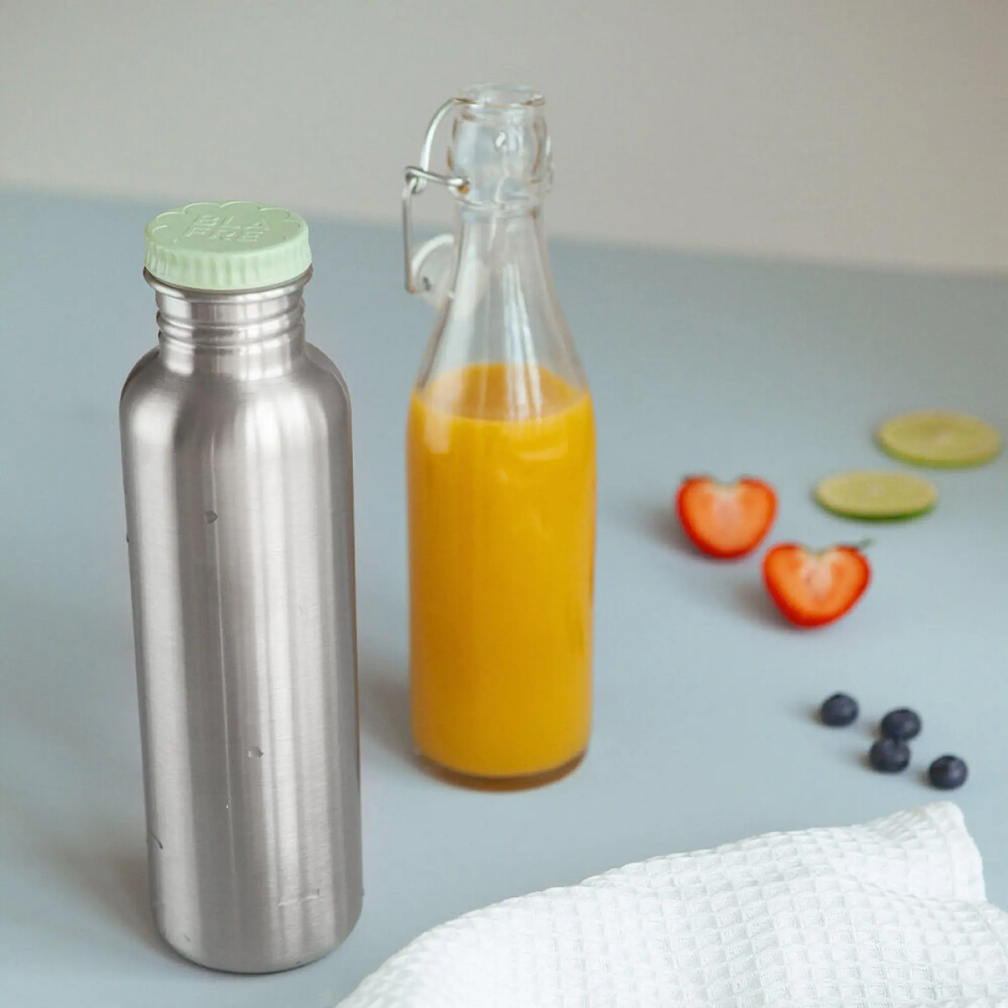 Blafre Blafre Teräspullo 750 ml Vaaleanvihreä