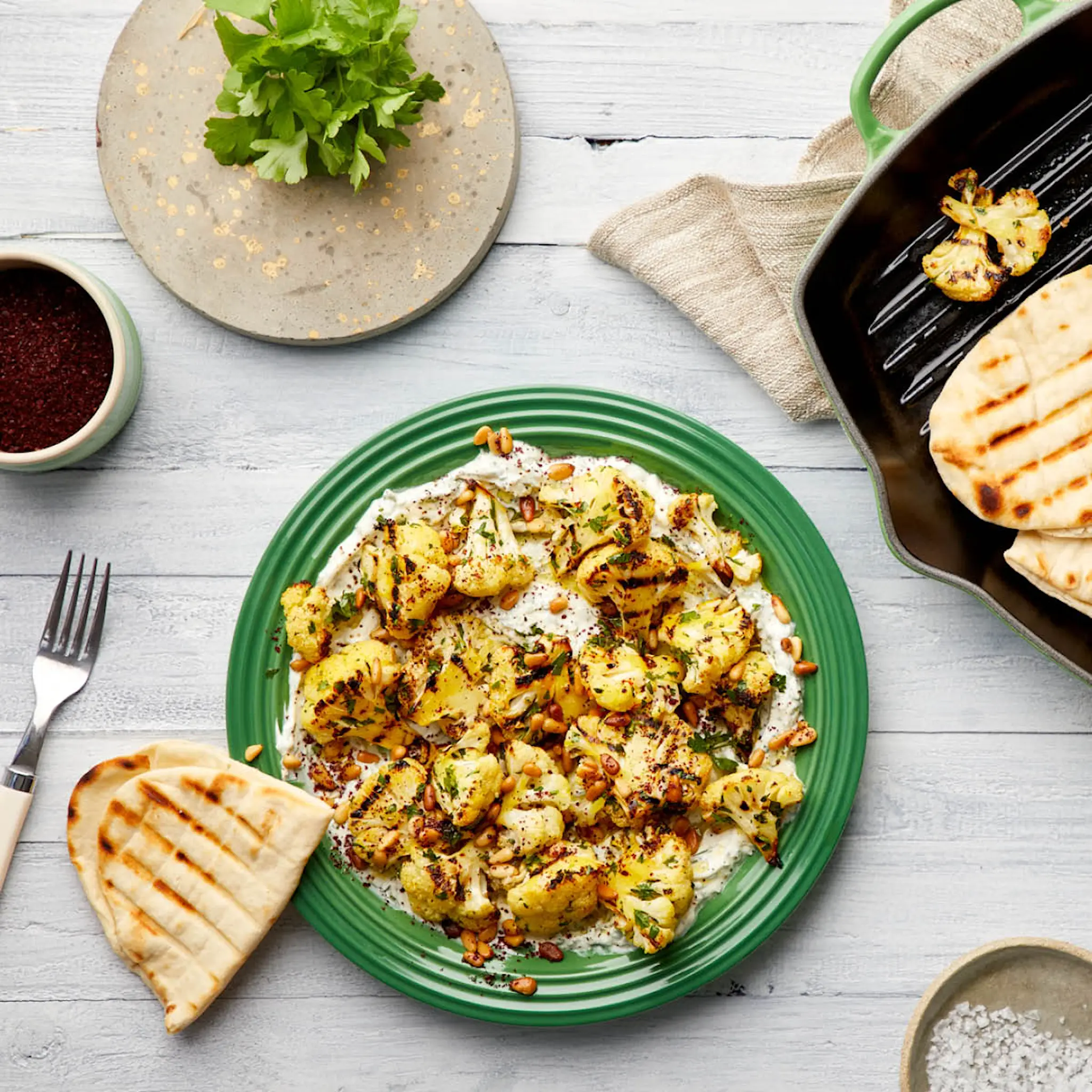 Le Creuset Signature Lautanen 27 cm Bamboo