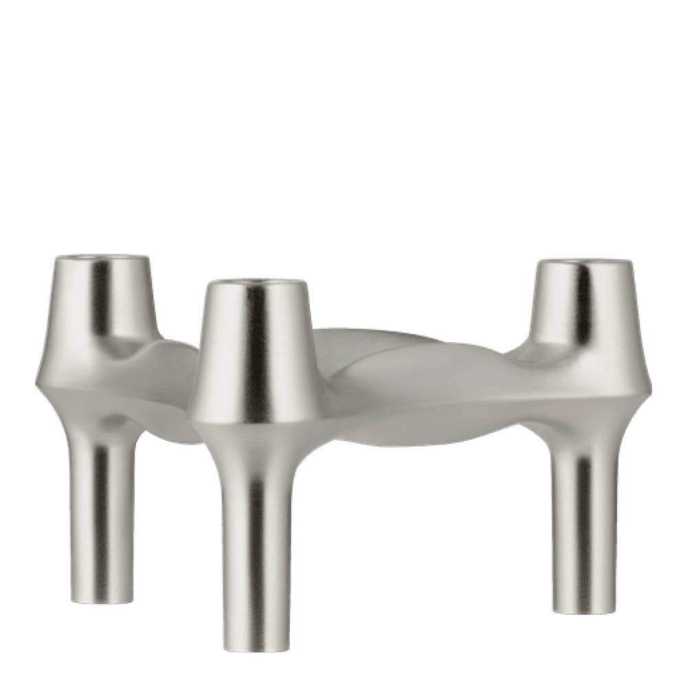 Stoff Nagel - BMF kynttilänjalka 6,7 cm harjattu kromi