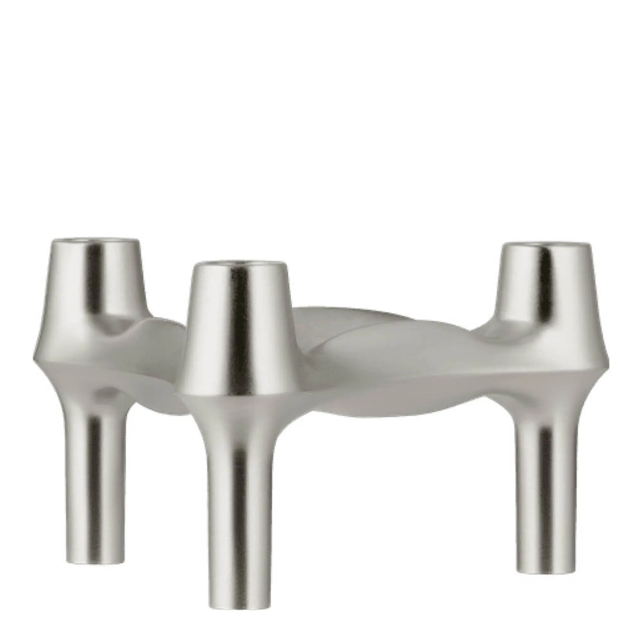 Stoff Nagel Stoff Nagel BMF ljusstake 1-pack Borstad krom