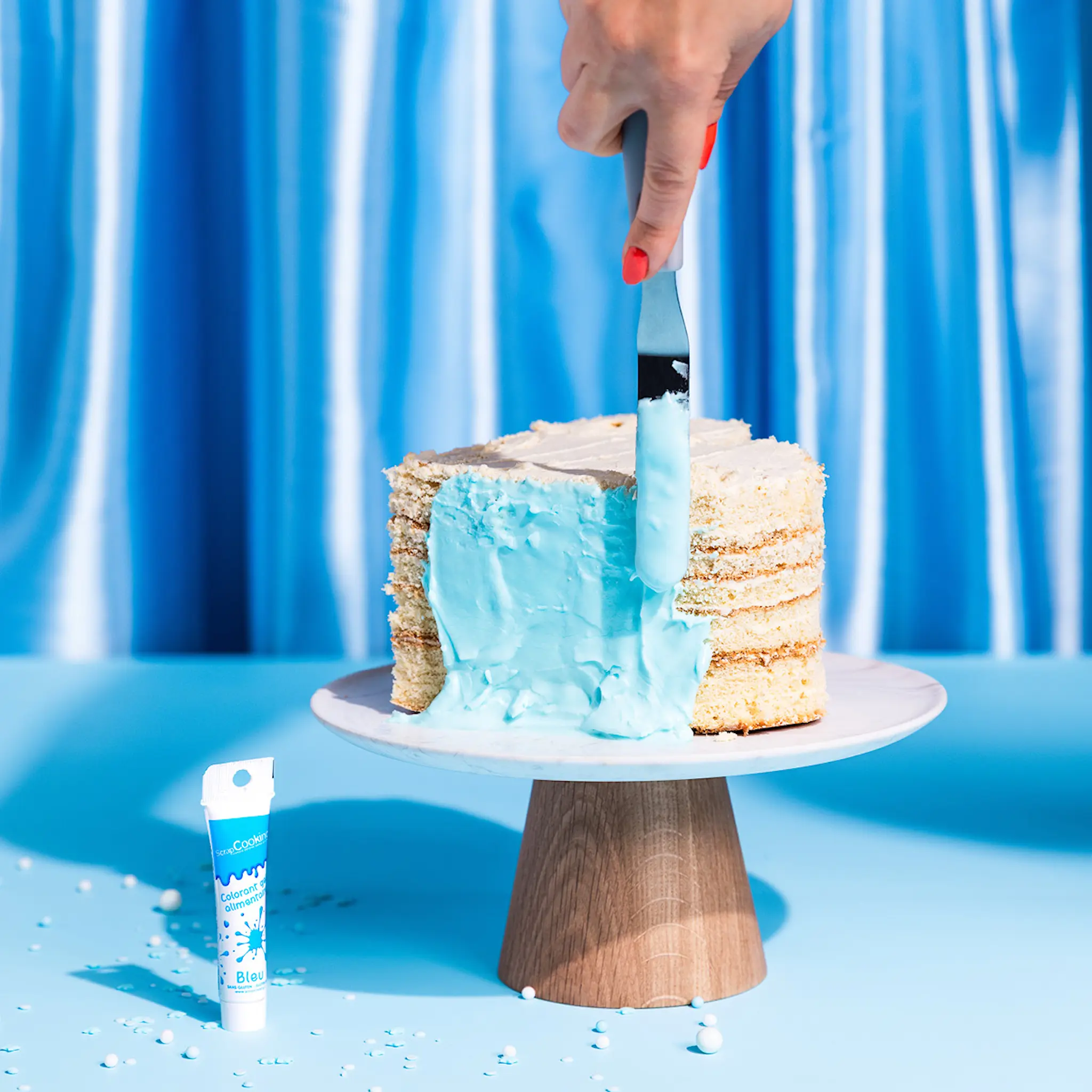 ScrapCooking Pastafärg 20 g blå