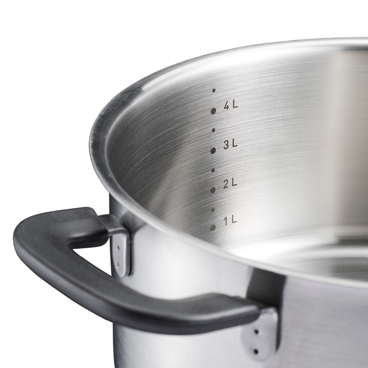 Fiskars Functional Form gryte m/glasslokk 5L