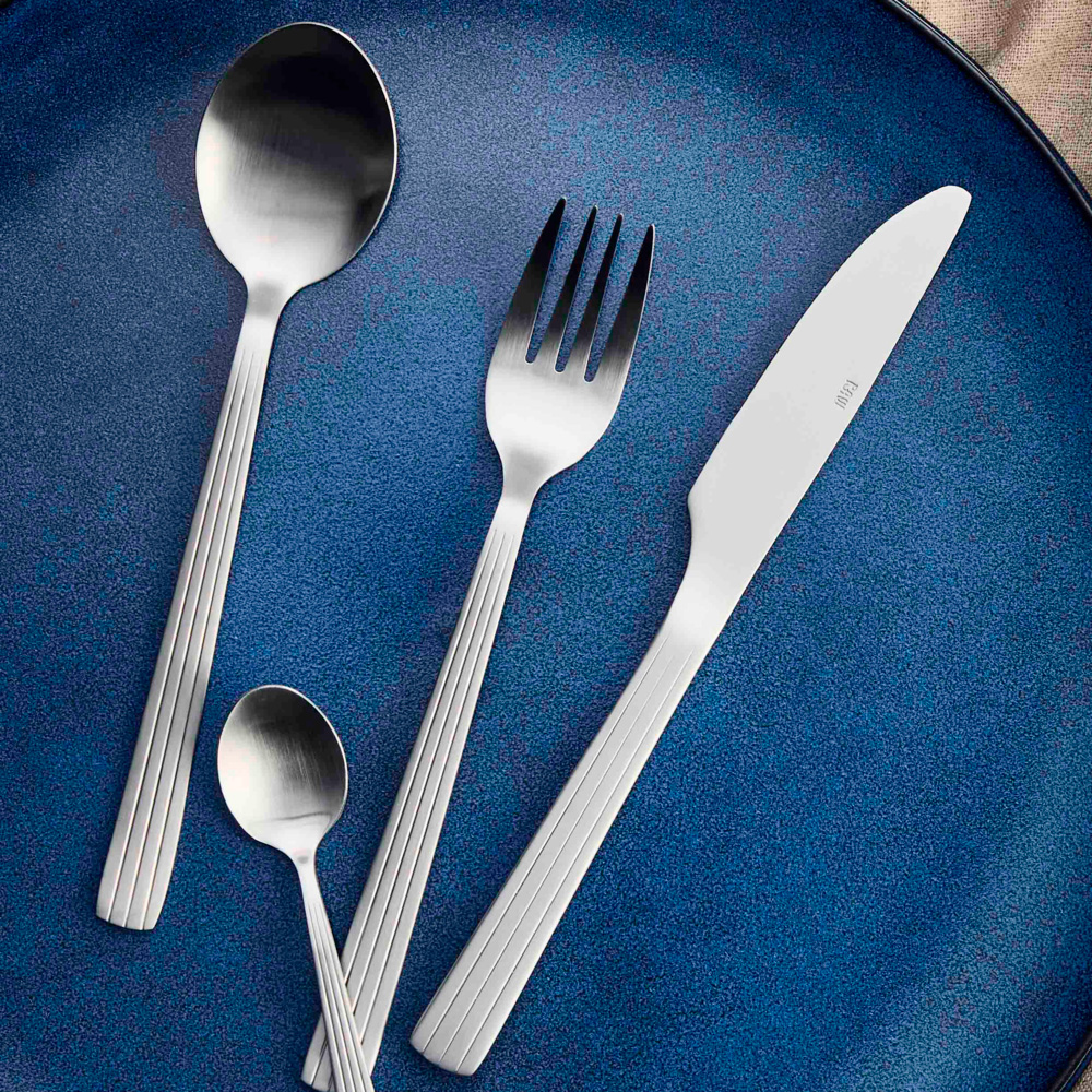 Aida Raw  Bestick 16-del set Mattstål