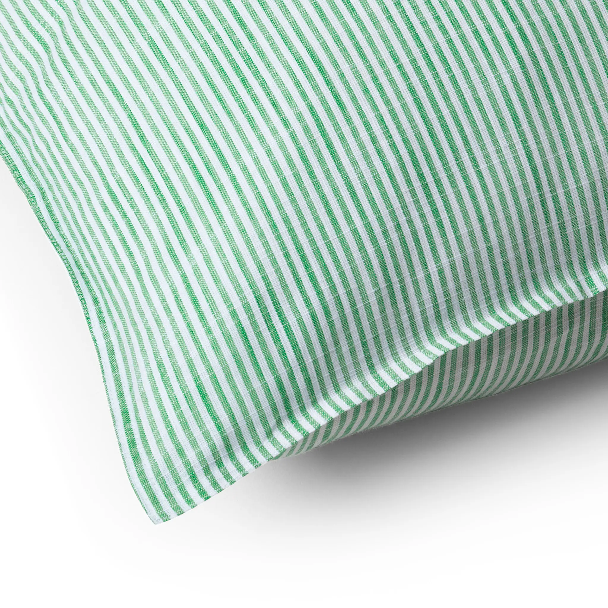 Juna Monochrome Lines Tyynyliina 70X50 cm Vihreä/Valkoinen