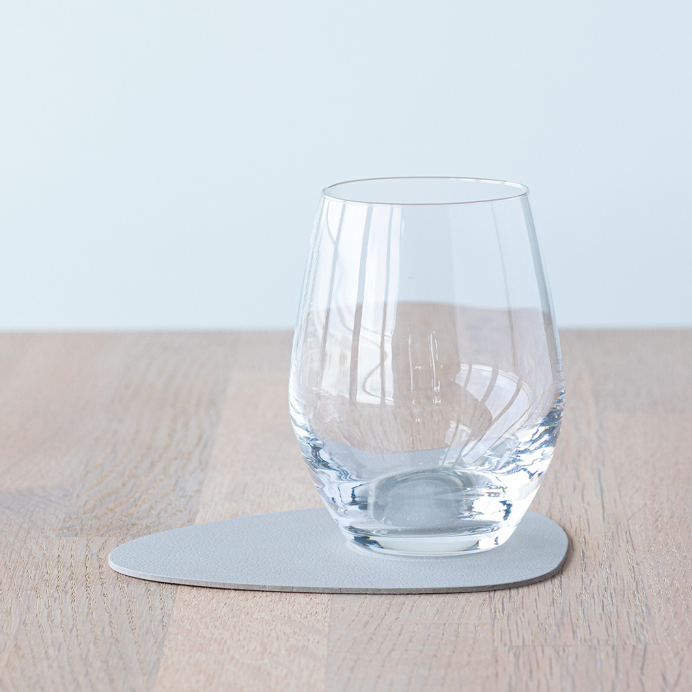 LIND DNA Nupo Curve Glasunderlägg 11x13 cm Oyster White