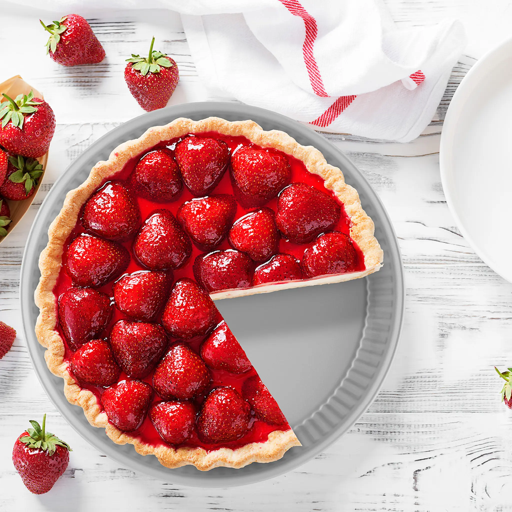 Guardini Silver Elegance pajform rund 28 cm