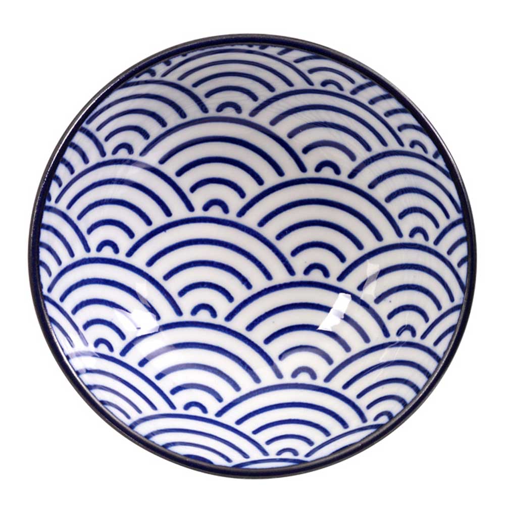 Tokyo Design Studio - Nippon Blue Soya Kulho Wave