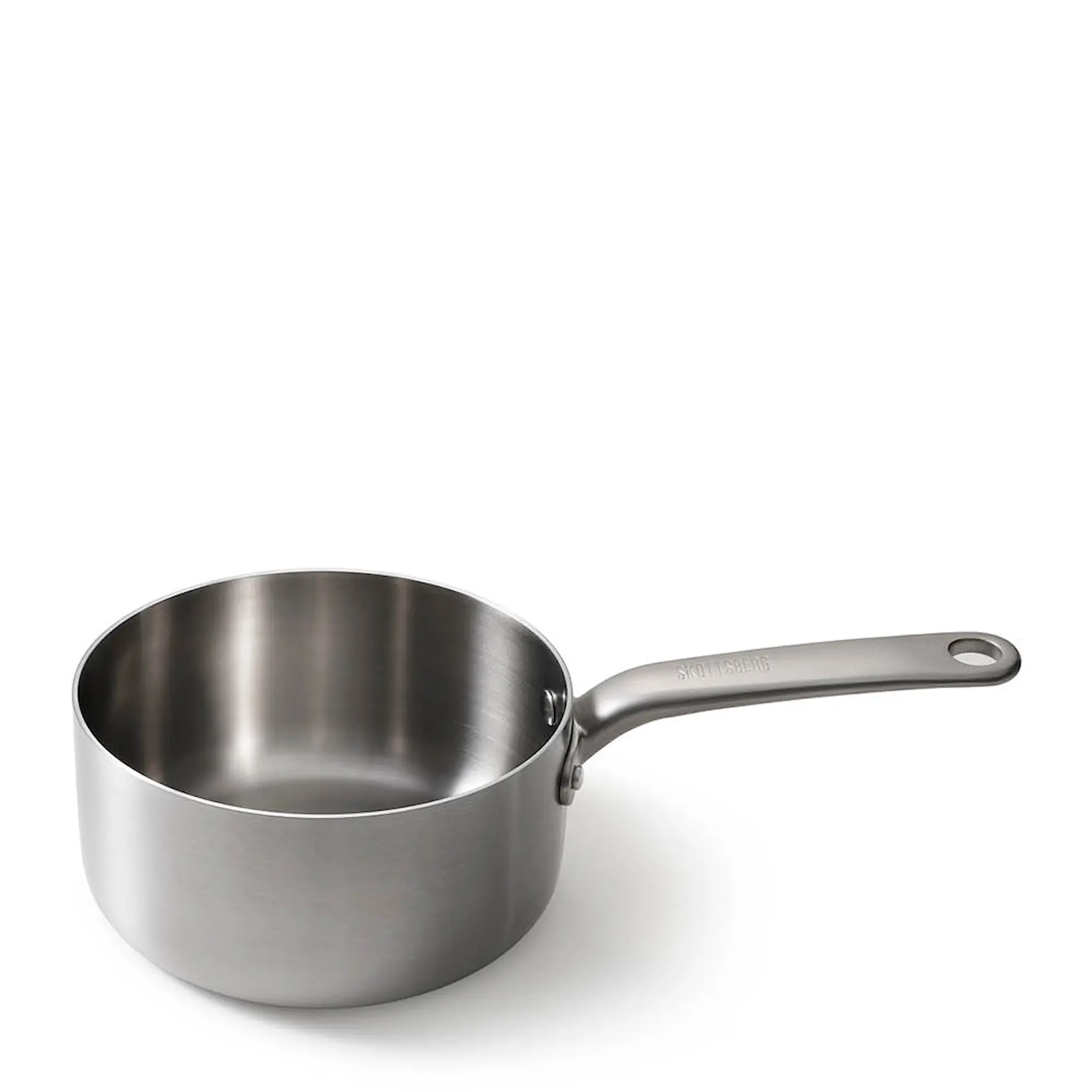 Skottsberg Kastrull med lock 18 cm / 2,2 L rostfritt stål