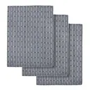 Kökstrasa 18x35 cm 3-pack grey blue stone