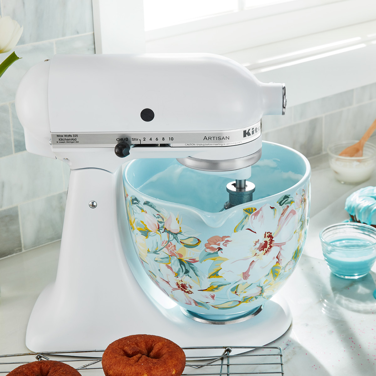 KitchenAid Artisan kjøkkenmaskin 5KSM175PSEWH 4,8L white