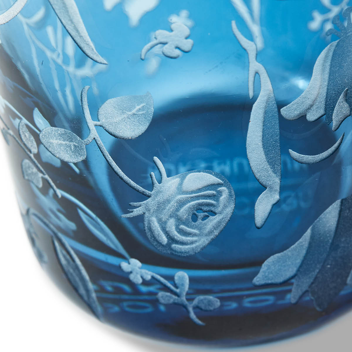 Pols Potten Rijksmuseum Blomster dricksglas 9,5x8,5 cm 2-pack blå