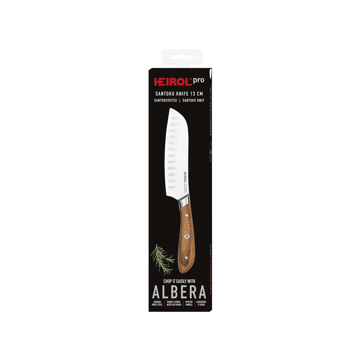Heirol Albera Santoku -veitsi 13 cm