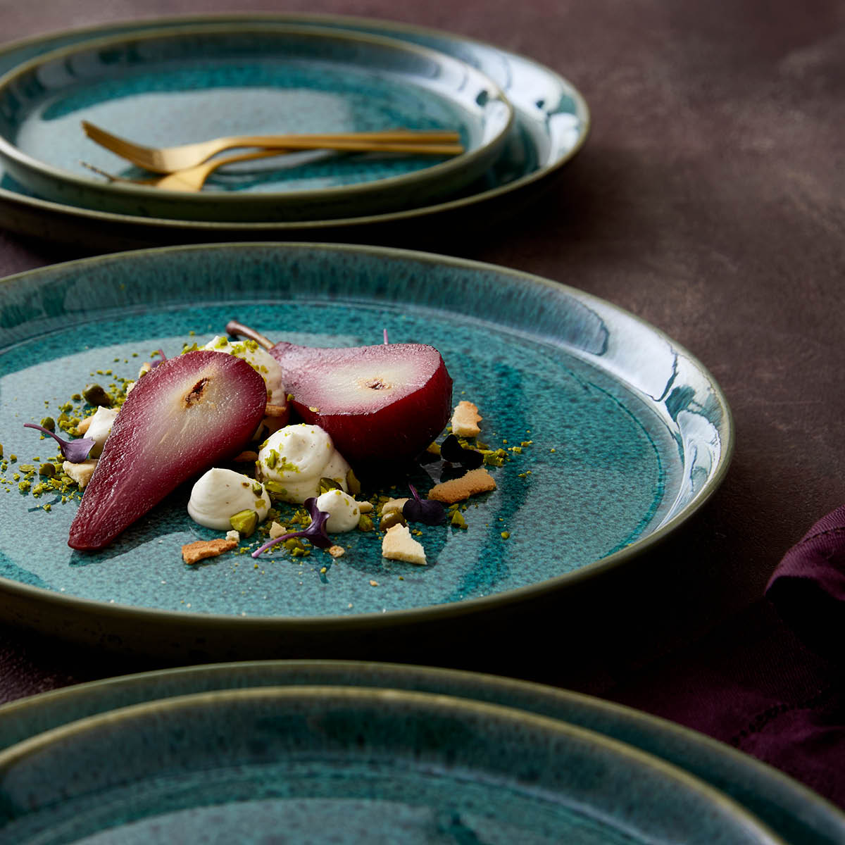 Bitz Lautanen Gastro 21 cm Vihreä