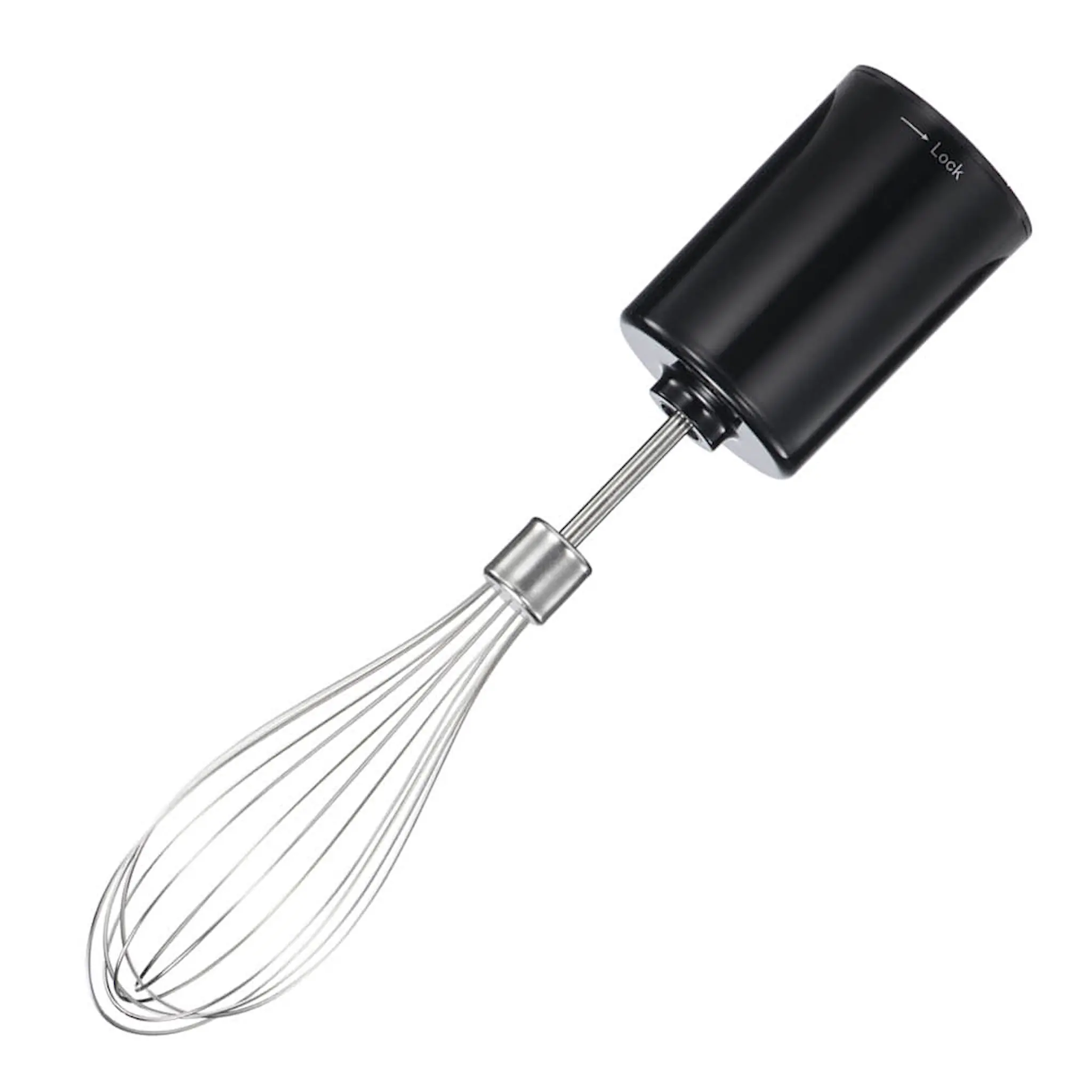 Sabor Ultimate vispilä sovittimella 25 cm harjattu musta