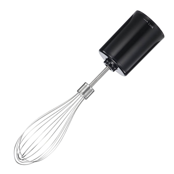 Ultimate visp med adapter 25 cm borstad svart