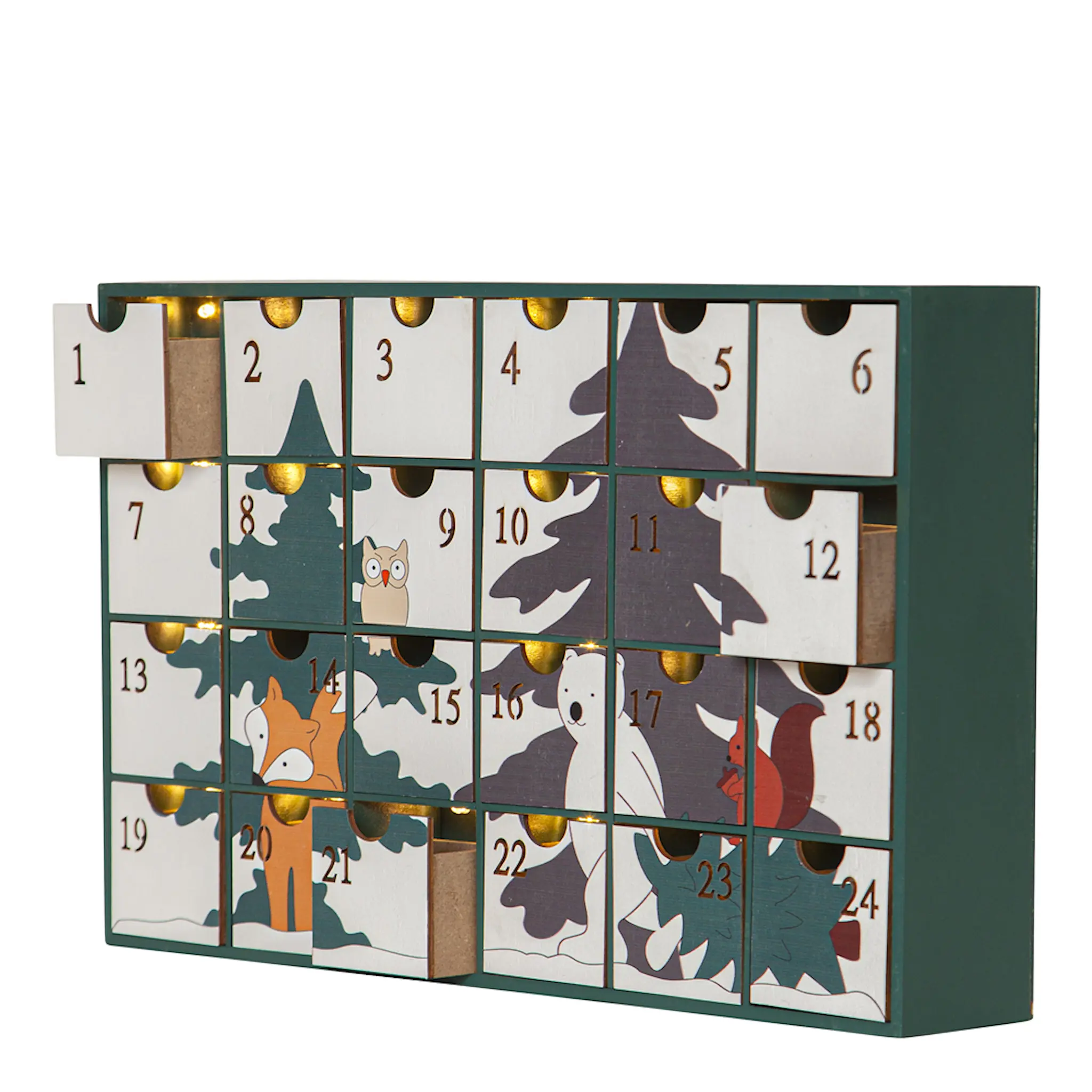 Star Trading Forest Friends Adventskalender 24,5 cm Multi