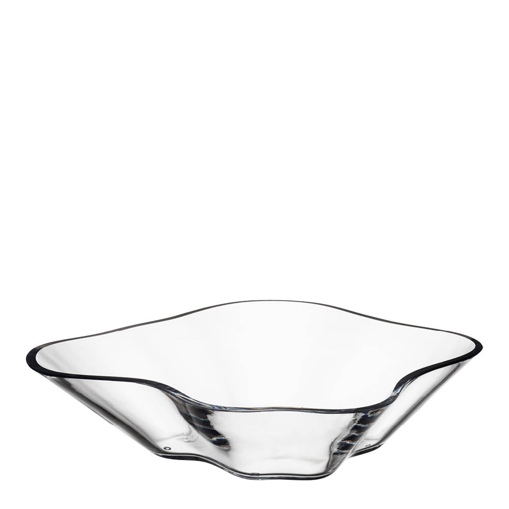 iittala Aalto Blomster skål 27,9x7,5 cm klar