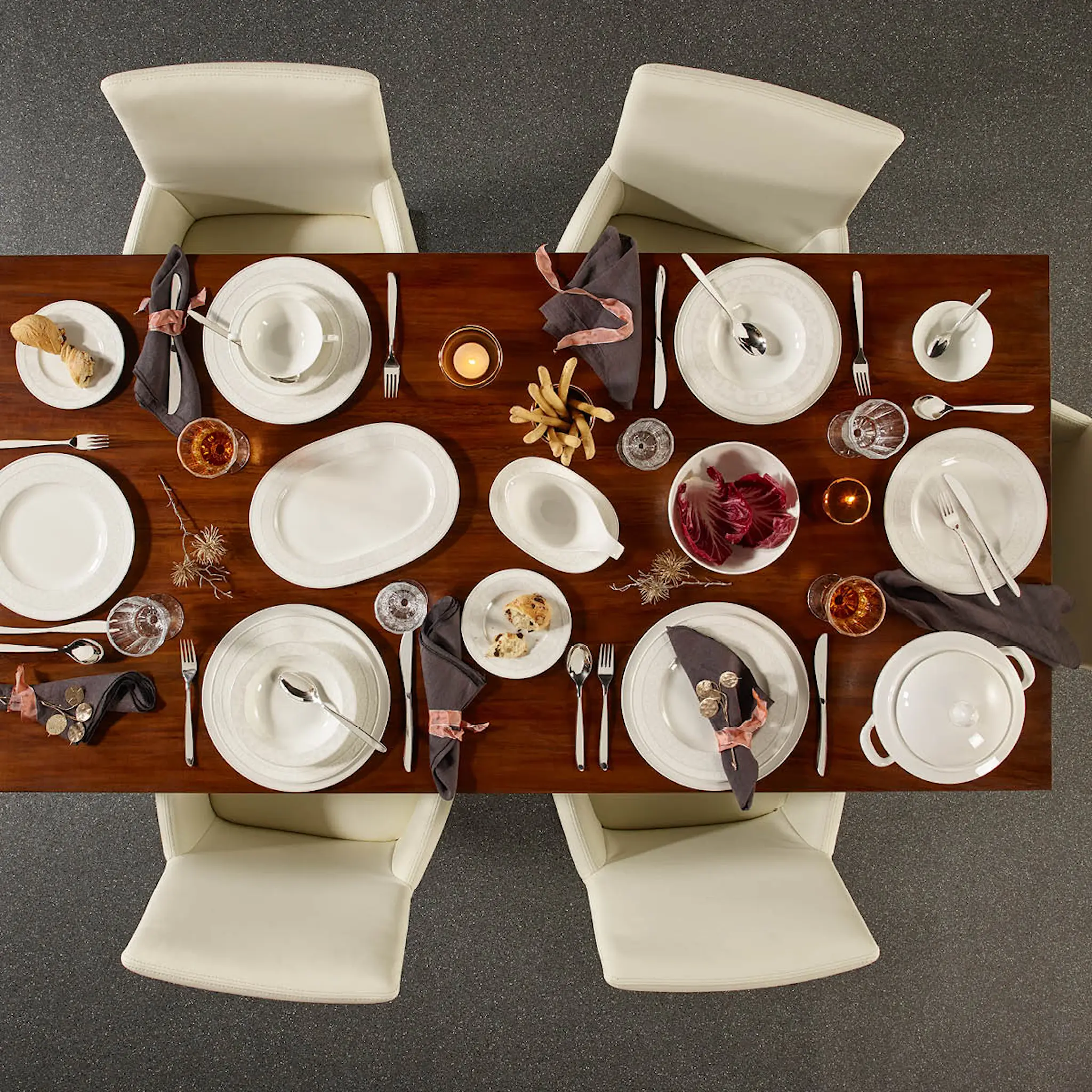 Villeroy & Boch Gray Pearl Salaattikulho 20 cm