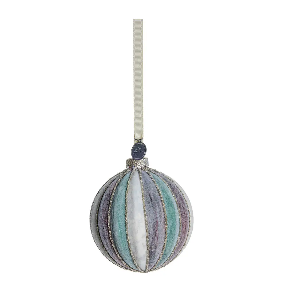 Nomillia Joulupallo 8 cm Monivärinen