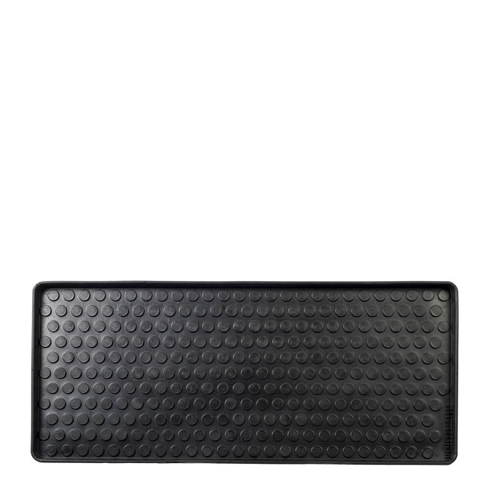 Tica Copenhagen Dot sko- og støvelbrett 88x38x3 cm svart
