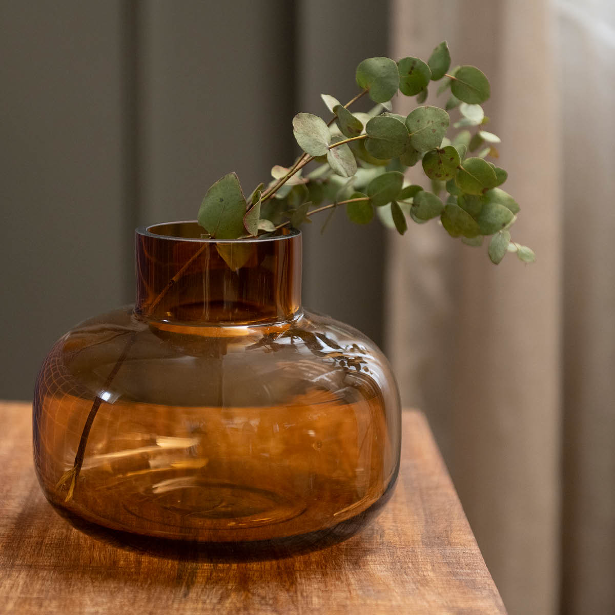 Fanni K Ilma vase 16 cm brun